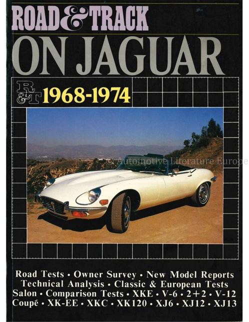 ROAD & TRACK ON JAGUAR 1968-1974 (BROOKLANDS), Boeken, Auto's | Boeken