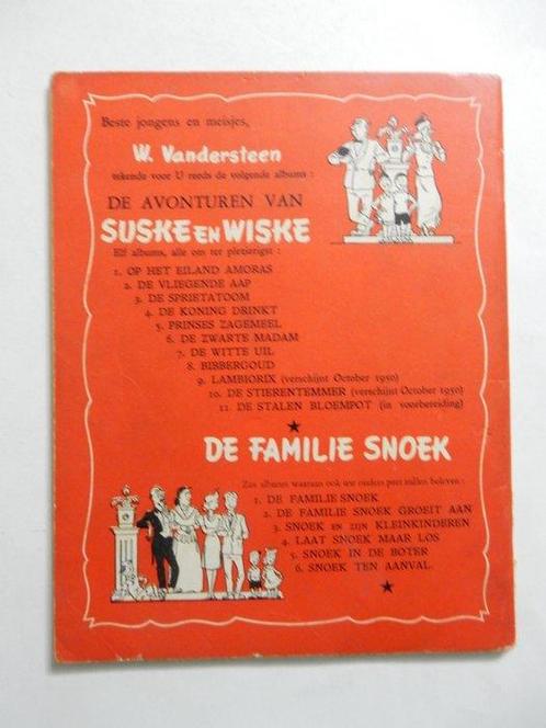 Suske en Wiske RV-5 - Prinses Zagemeel - 1 Album - Réédition, Boeken, Stripverhalen