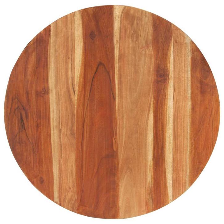 Acacia Tafelblad Rond 80cm | Retour Deal | -47% Korting, Huis en Inrichting, Tafelonderdelen, 50 tot 100 cm, Tafelblad, 50 tot 100 cm
