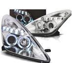 PHARES POUR TOYOTA CELICA T23 99-05 LED ANGEL EYES CHROMÉ, Auto-onderdelen, Verzenden, Nieuw