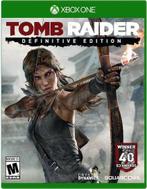 Tomb Raider Definitive Edition (Xbox One Games), Games en Spelcomputers, Games | Xbox One, Ophalen of Verzenden, Zo goed als nieuw