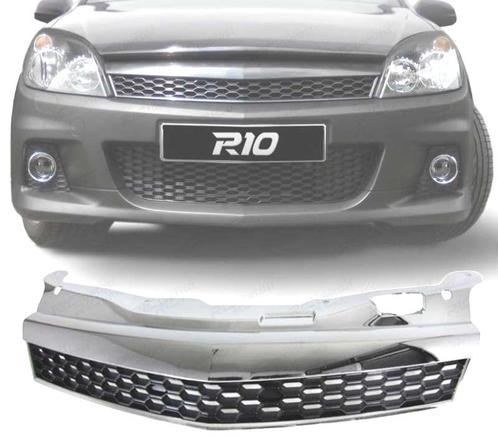 CALANDRE OPEL ASTRA H GTC 04-07 CHROME AVEC BORDS NOIR, Auto-onderdelen, Carrosserie, Verzenden