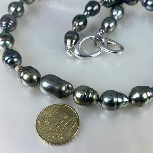 Halsketting Zilver Parel - Tahiti multi Ø9,1x10,65mm, Handtassen en Accessoires, Kettingen