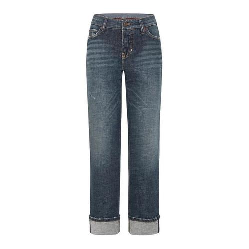 Cambio • blauwe Paris straight short jeans • 36, Kleding | Dames, Broeken en Pantalons, Verzenden