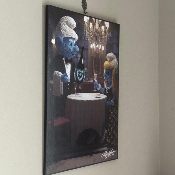 Lego Merchandise - Art - “Luxury Dinner” – Puffetta LEGO, Kinderen en Baby's, Speelgoed | Duplo en Lego