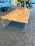 Design vergadertafel WINI (bxd) 340x160 cm, havanna blad -, Zakelijke goederen, Gebruikt, Bureau