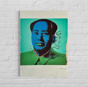 Genummerde Editie ANDY WARHOL Mao beschikbaar voor biedingen