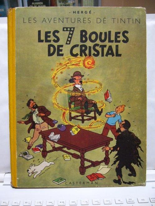 Tintin T13 - Les 7 boules de cristal (B2) - C - 1 Album -, Boeken, Stripverhalen