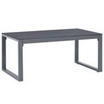 vidaXL Salontafel 90x50x40 cm aluminium, Huis en Inrichting, Tafels | Salontafels, Verzenden, Nieuw