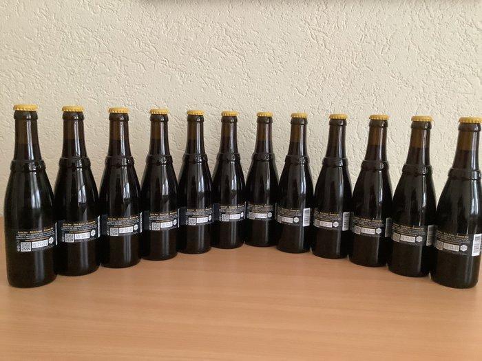 Westvleteren - Westvleteren XII - 33cl - 12 flessen, Verzamelen, Wijnen