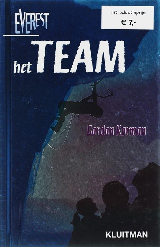 Het team / Everest / 1 9789020664317 G. Korman, Boeken, Kinderboeken | Jeugd | 10 tot 12 jaar, Zo goed als nieuw, Verzenden