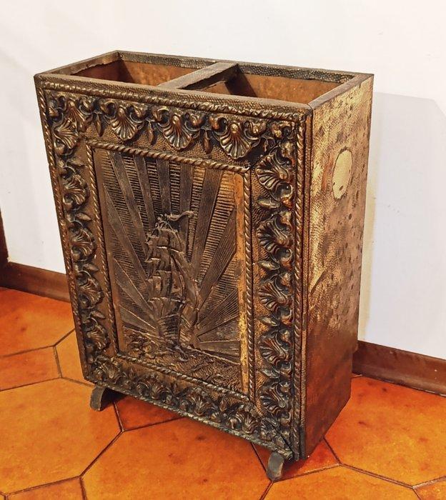 stile edoardiano, 53 cm - Paraplustandaard/rek - Hout,, Antiek en Kunst, Antiek | Overige Antiek