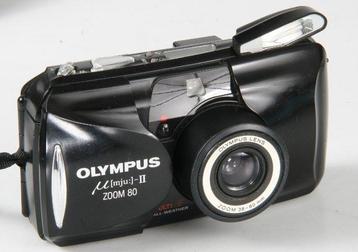 Olympus [mju:]-II ZOOM 80 - Appareil photo argentique beschikbaar voor biedingen