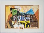 Mimmo Rotella (1918-2006) - Il Giornale di Picasso, Antiek en Kunst