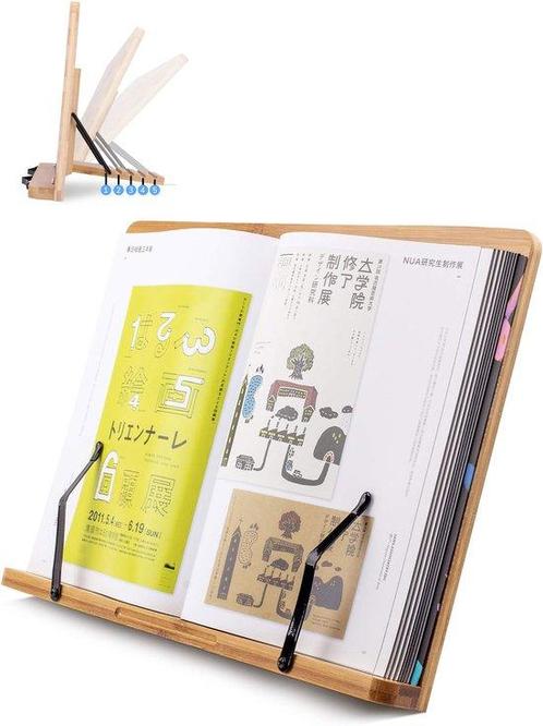 Tweedekans | Kookboek en tablet standaard - Verstelbaar met, Huis en Inrichting, Kasten | Boekenkasten, Ophalen of Verzenden