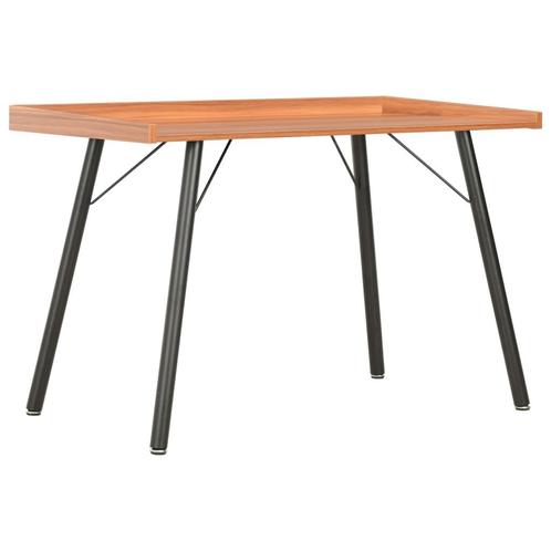 vidaXL Bureau 90x50x79 cm bruin, Huis en Inrichting, Bureaus, Nieuw, Verzenden