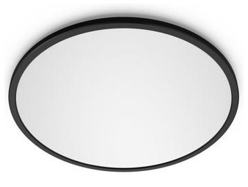 Veiling - Philips Superslim plafondlamp - zwart - groot