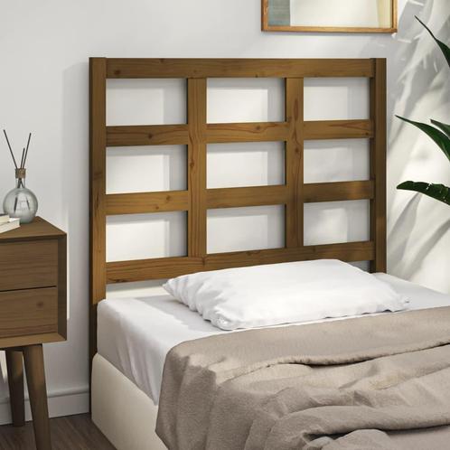 vidaXL Hoofdbord 105,5x4x100 cm massief grenenhout, Huis en Inrichting, Slaapkamer | Bedden, Nieuw, Verzenden