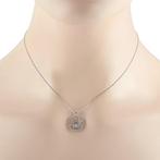 Halsketting - 14 karaat Witgoud, 14K witgouden 0,30 ct, Nieuw