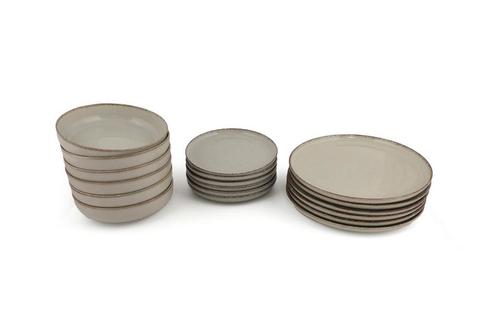 18-delige serviesset Loods | Hermia, Huis en Inrichting, Keuken | Servies, Nieuw, Porselein, Verzenden