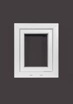 PVC raam draai kiep b50xh60 cm wit, Doe-het-zelf en Bouw, Glas en Ramen, Gevelraam of Ruit, Minder dan 80 cm, Minder dan 80 cm