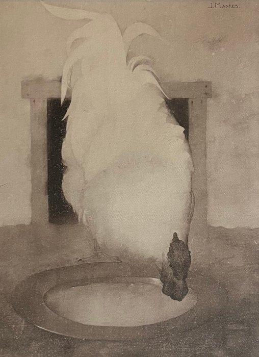 Jan Mankes (1889-1920) - Wyandotte haan, Antiek en Kunst, Antiek | Overige Antiek