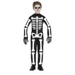 Skelet Halloween Kostuum Kind Wit Zwart, Verzenden