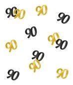 Tafelconfetti 90 Jaar 20gr, Verzenden, Nieuw