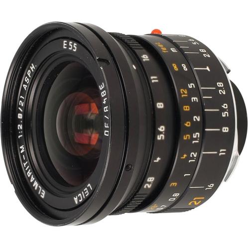 Leica Elmarit-M 21mm f/2.8 ASPH zwart occasion, TV, Hi-fi & Vidéo, Photo | Lentilles & Objectifs, Envoi
