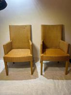 Lloyd Loom - Stoel - Rieten in Geweven Design - Riet/Hout, Huis en Inrichting, Nieuw