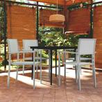 vidaXL 5-delige Tuinset wit, Tuin en Terras, Tuinsets en Loungesets, Verzenden, Nieuw, Tuinset