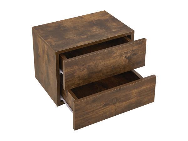 Veiling - Zwevend Nachtkastje - 40 x 29 x 30 cm - Houtkleur, Huis en Inrichting, Slaapkamer | Nachtkastjes