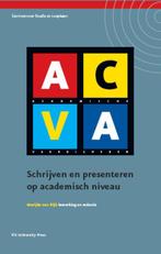 ACVA schrijven en presenteren op academisch niveau, Boeken, Gelezen, M. van Dijk, Verzenden