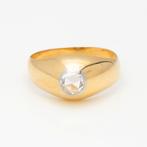 Ring - 18 karaat Geel goud Diamant