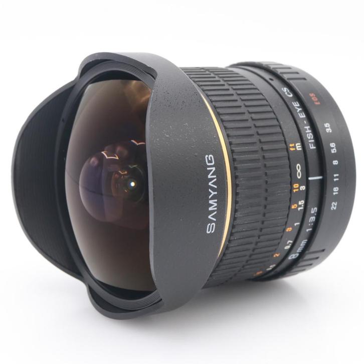 Samyang 8mm F/3.5 CS Fisheye Canon | Occasion, Audio, Tv en Foto, Foto | Lenzen en Objectieven, Ophalen of Verzenden