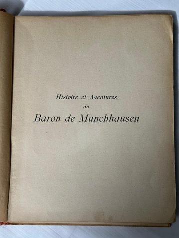 A. Robida - Histoire et Aventures du Baron de Munchhausen -
