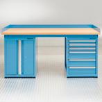 Datona Werkbank PRO bamboe - 6 lades - opbergkast - 200 cm, Doe-het-zelf en Bouw, Ophalen of Verzenden, Nieuw