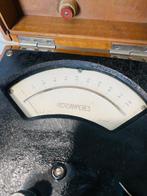 Ancien microampèremètre de laboratoire scientifique ,