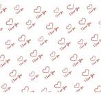 Cellofaan bloemenfolie 80cm x 100met i love you red bloem, Maison & Meubles