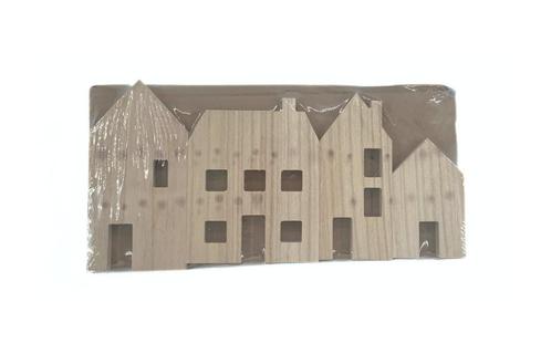 Artemio Houten huisjes (4) - productiefout, Kinderen en Baby's, Speelgoed | Educatief en Creatief, Nieuw, Ophalen of Verzenden