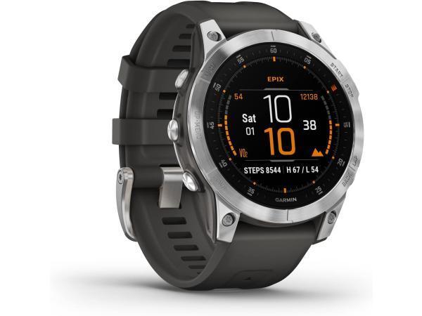Veiling - Garmin Epix Pro (Gen 2) Smartwatch - 47 mm, Handtassen en Accessoires, Sporthorloges, Gebruikt