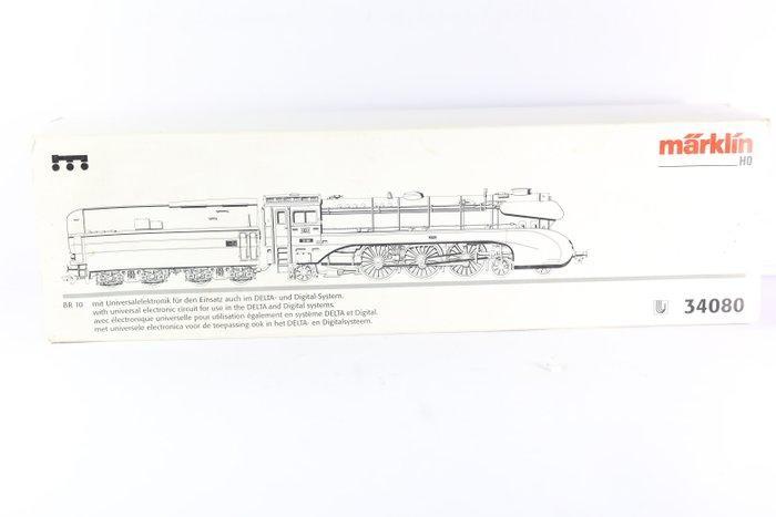 Märklin H0 - 34080 - Locomotive à vapeur avec tender (1) -, Hobby en Vrije tijd, Modeltreinen | H0