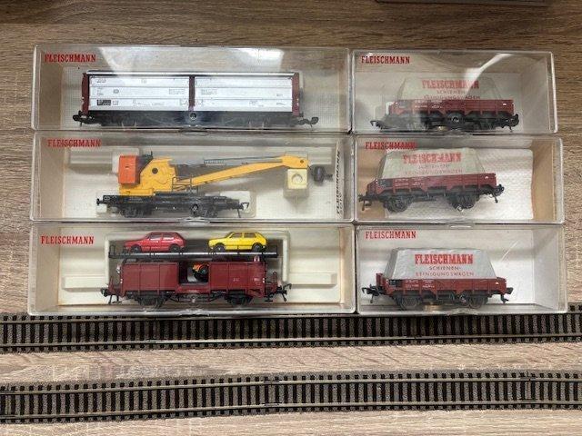 Fleischmann H0 - 5019, 5225, 5335, 5569 - Treinstel (6) -, Hobby en Vrije tijd, Modeltreinen | H0