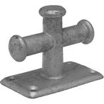 Kruisbolder Boot 110x60mm met Voetplaat Gegalvaniseerd, Watersport en Boten, Ophalen of Verzenden, Nieuw