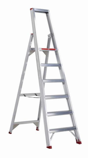Altrex enkele trapladder Sierra 6 treden, Ophalen of Verzenden, Trap