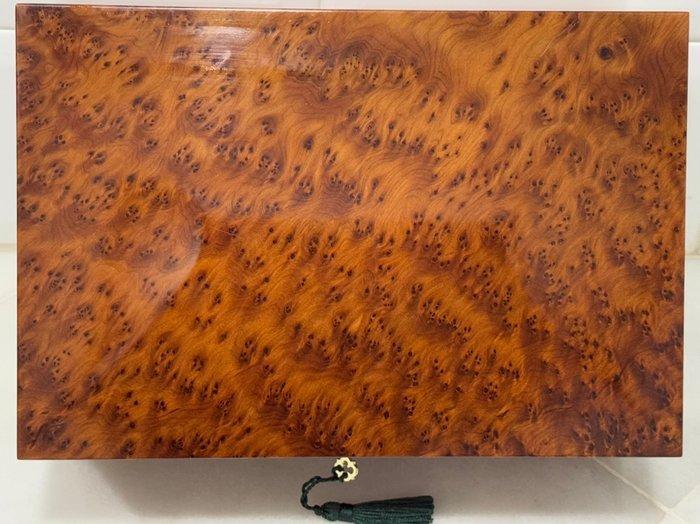 Kist - Palissander, Thuya, Satijnhout, Antiquités & Art, Curiosités & Brocante