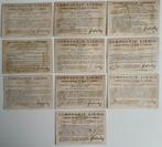 Complete Liebig serie S 96 (10 Chromos) - Scenes in oude