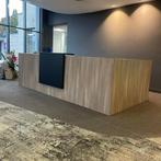 receptiebalie  U vorm met volledig bureau, (hxbxd), Zakelijke goederen, Gebruikt, Bureau