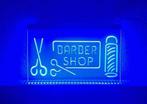 Kapsalon kapper barber neon bord lamp LED verlichting lichtb, Huis en Inrichting, Verzenden, Nieuw