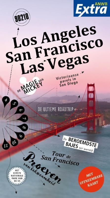 Los Angeles, San Francisco, Las Vegas / ANWB Extra, Boeken, Reisgidsen, Zo goed als nieuw, Verzenden
